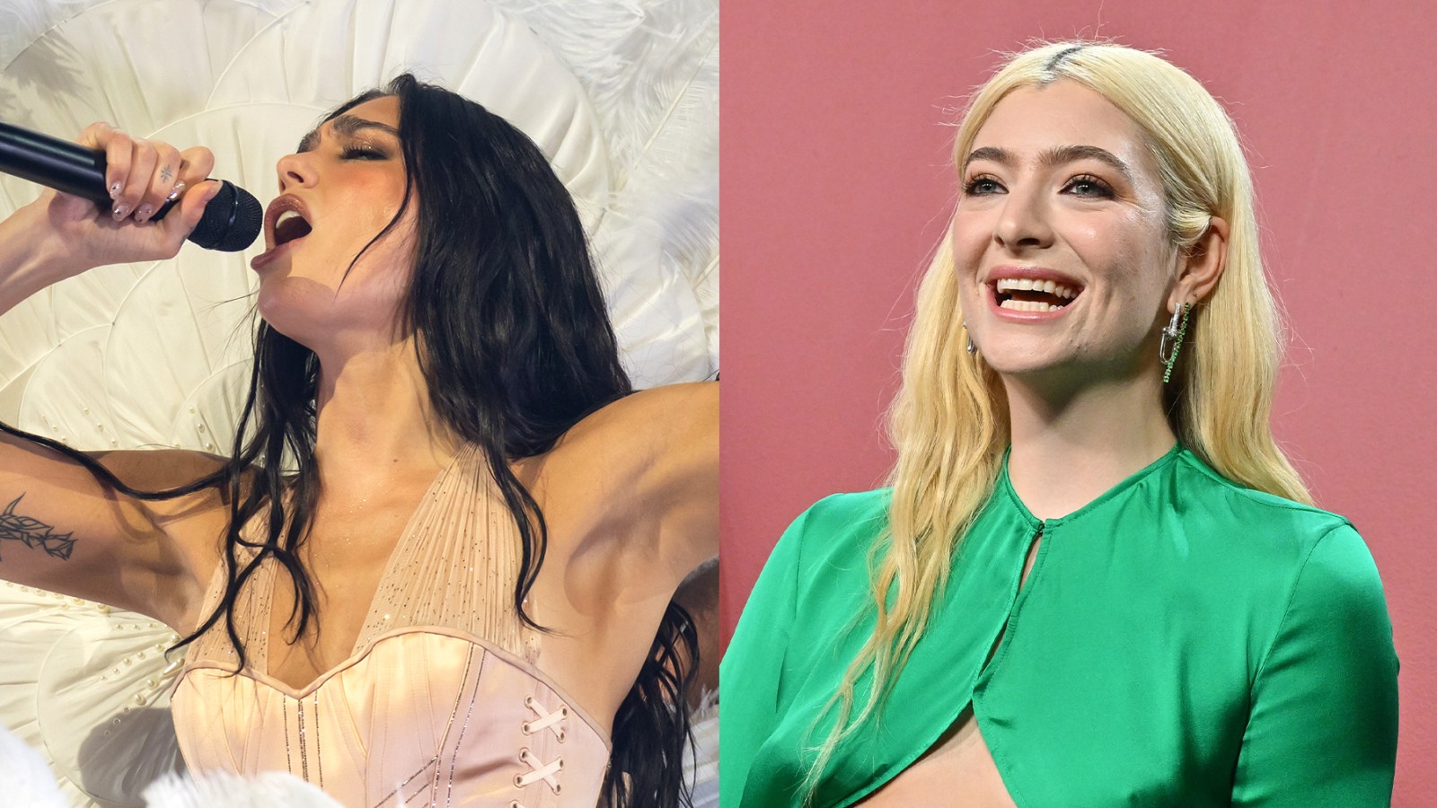Dua Lipa and Lorde
