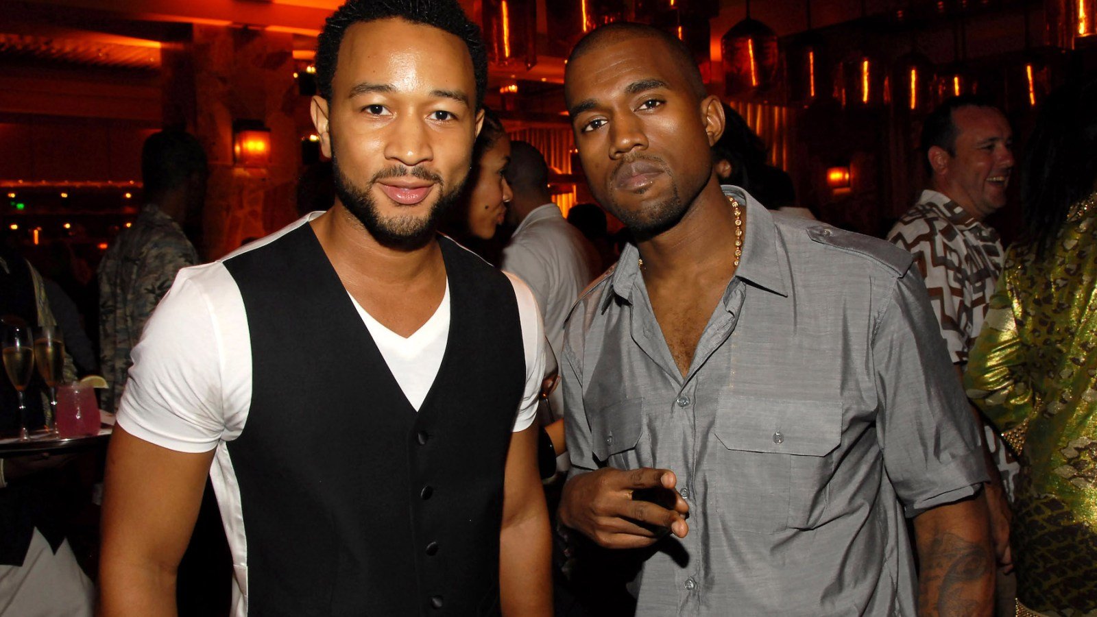John Legend and Kanye West