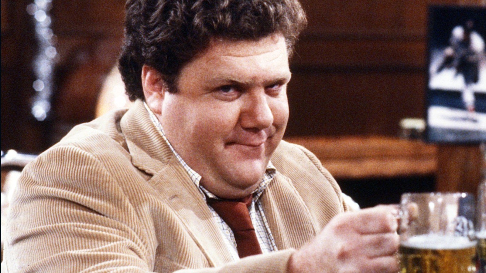 George Wendt in Cheers