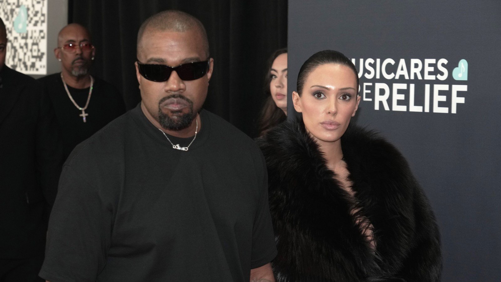 Kanye West and Bianca Censori