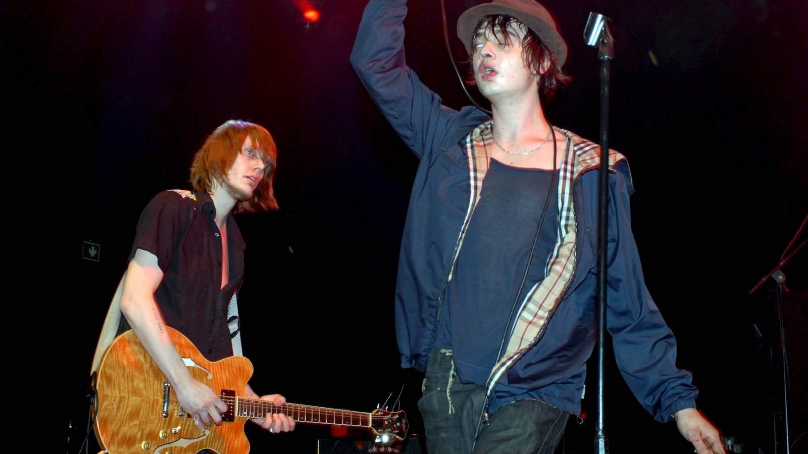 Patrick Walden with Pete Doherty