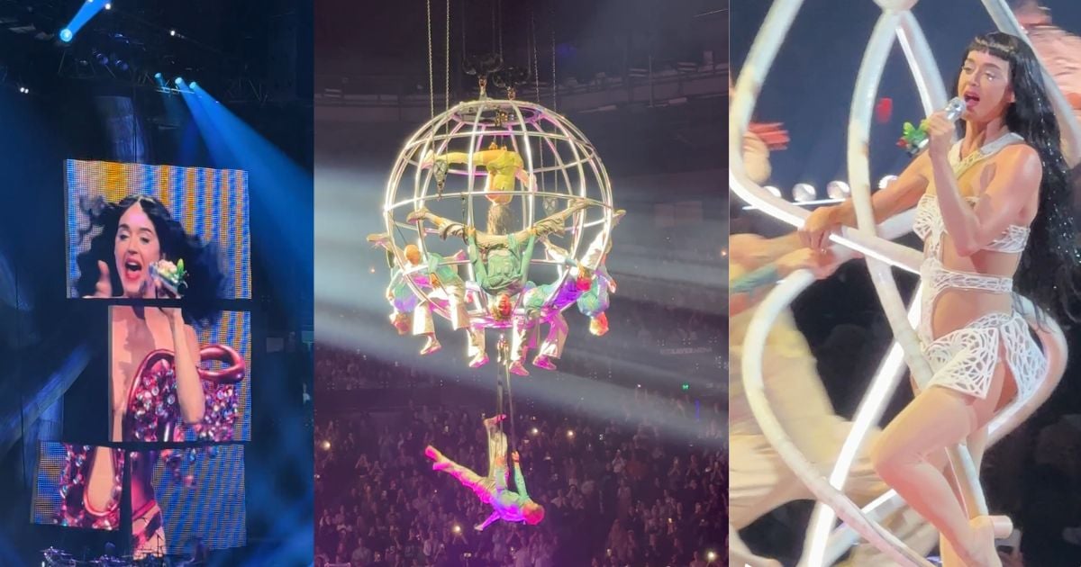Katy Perry performs on her Australia tour