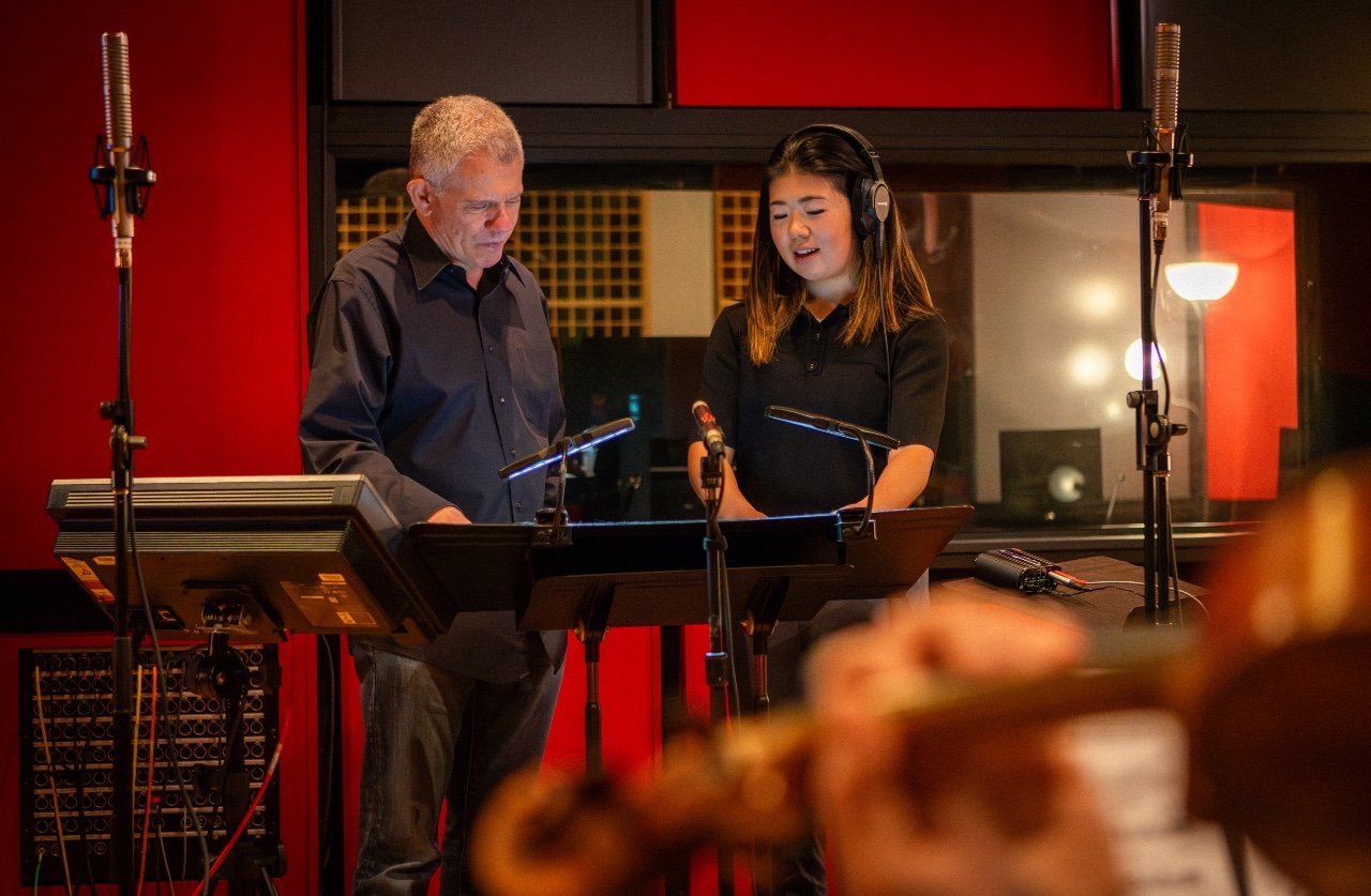 AFTRS student and teacher