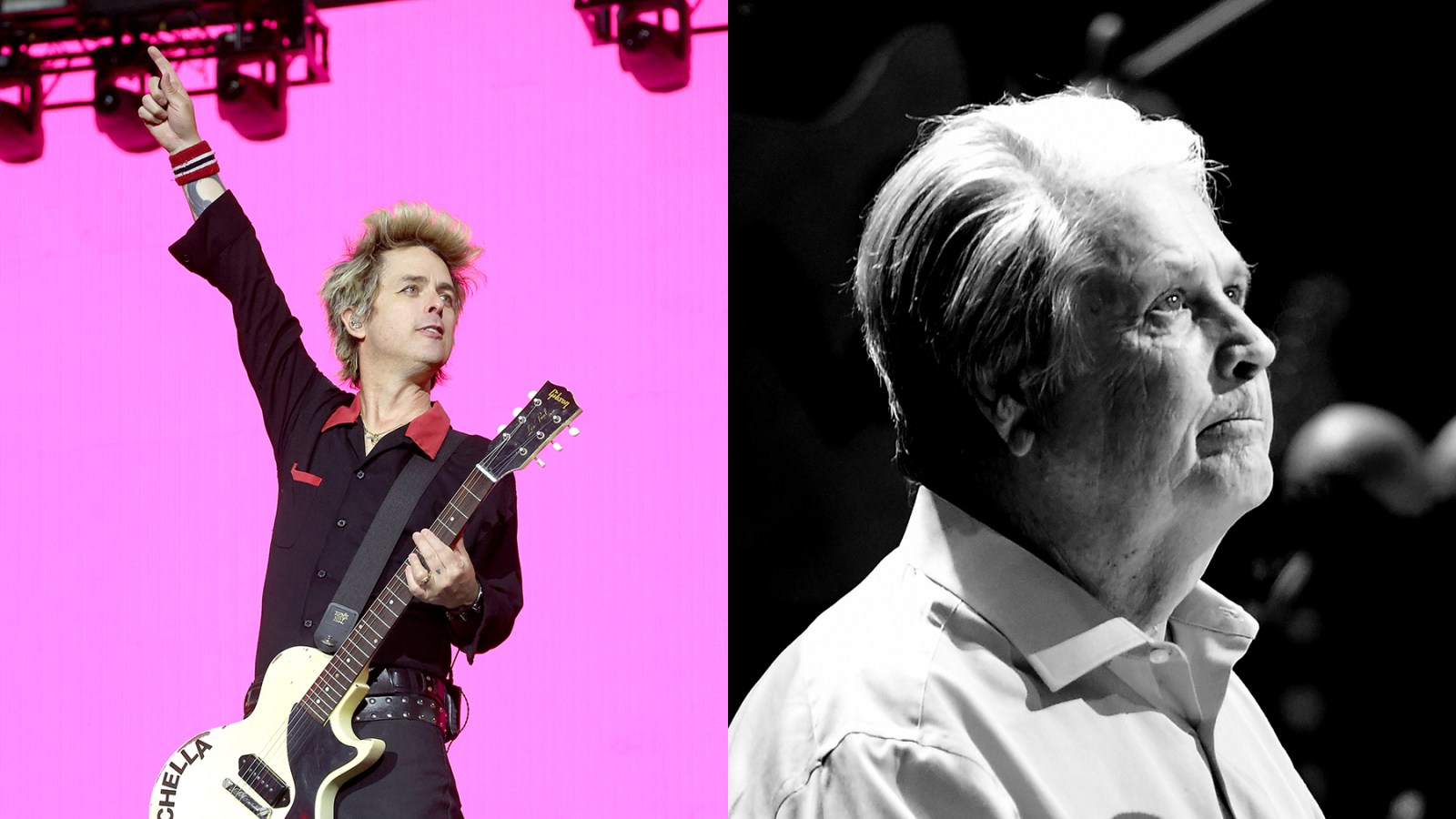 Billie Joe Armstrong and Brian Wilson