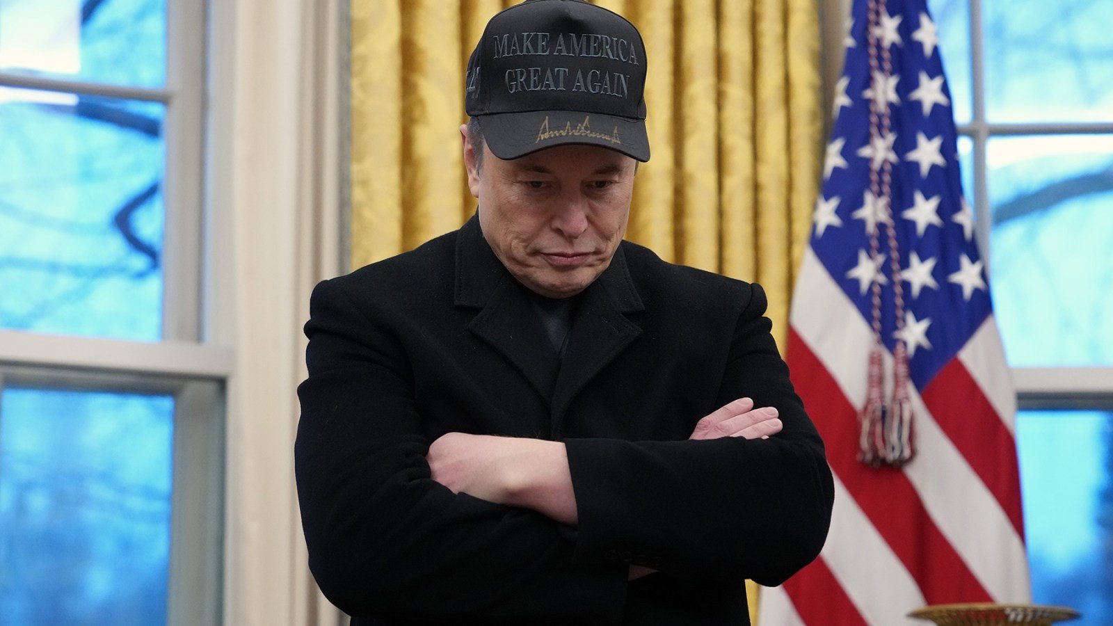 Elon Musk at the White House