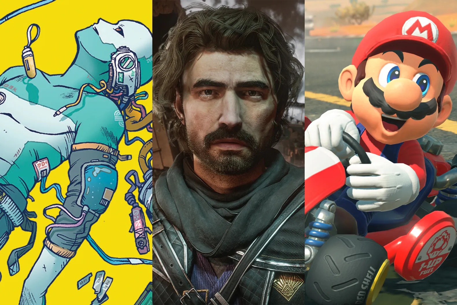 Collage of 2025 video games