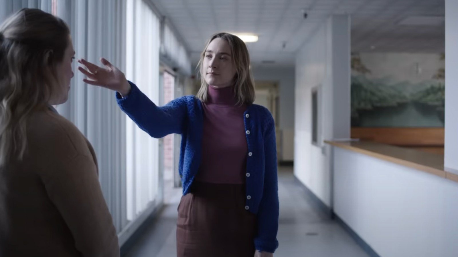 Saoirse Ronan in Talking Heads music video
