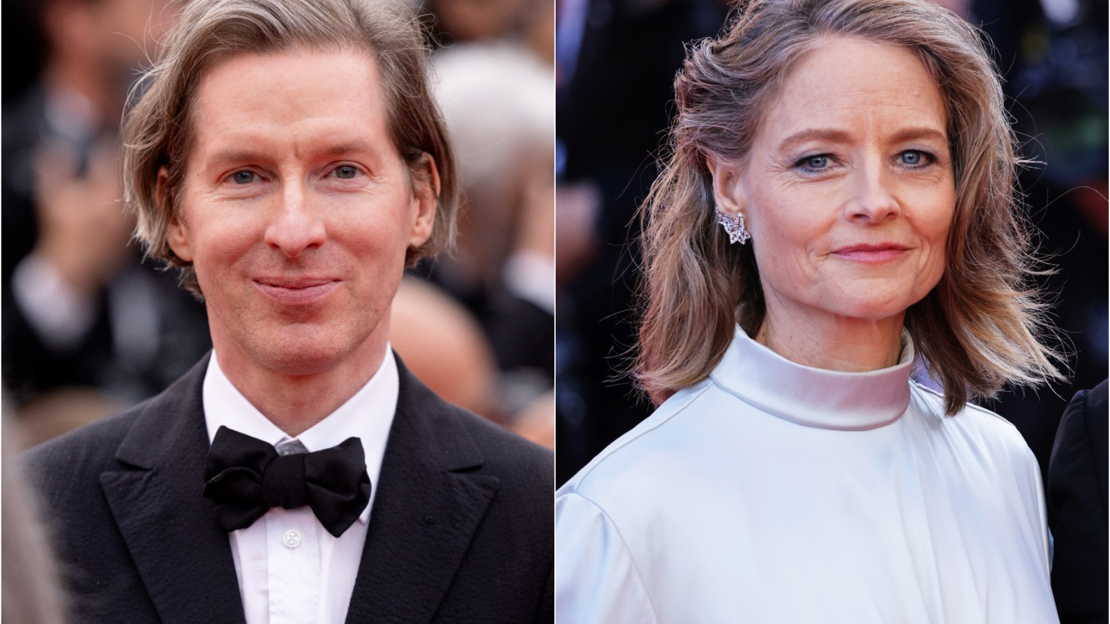 Wes Anderson and Jodie Foster