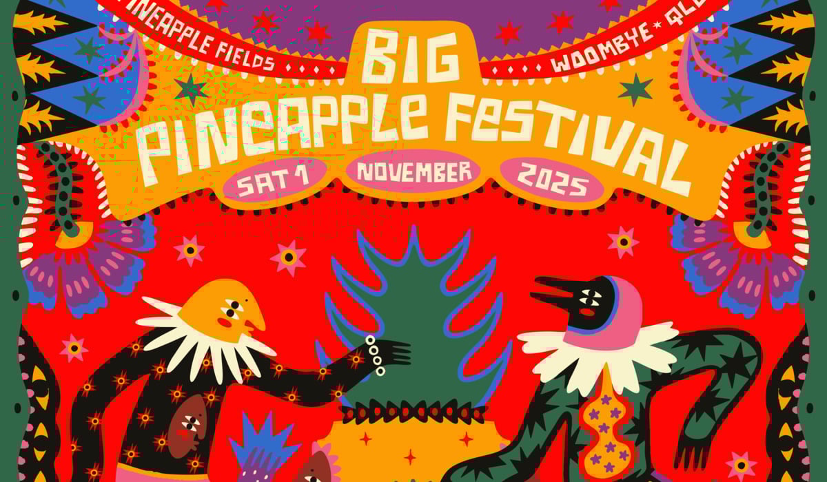 Big Pineapple Festival poster