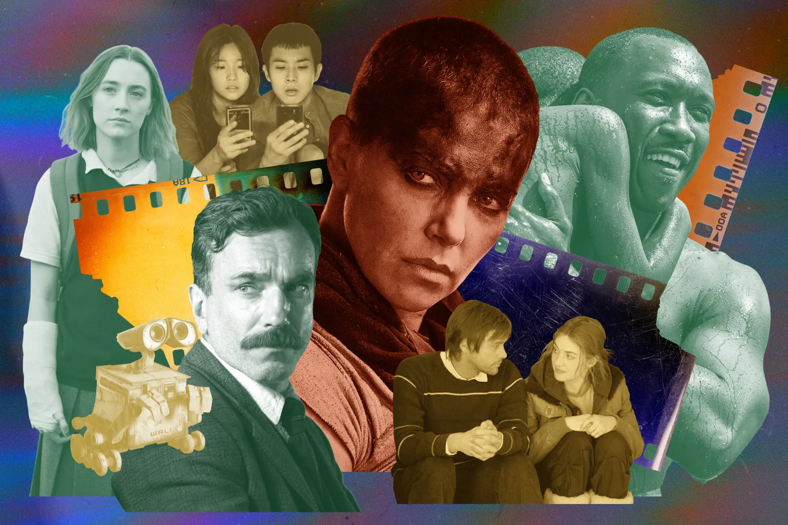 Photo illustration of the best movies of the 21st century