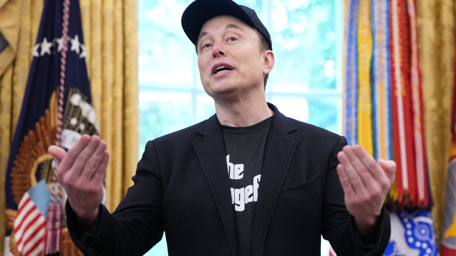 Elon Musk in the Oval Office
