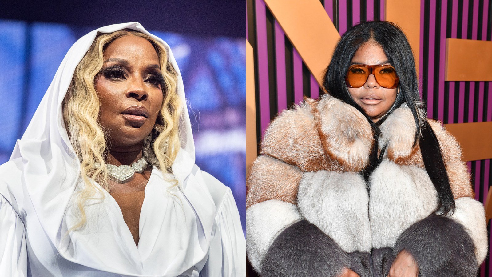 Mary J. Blige and Misa Hylton