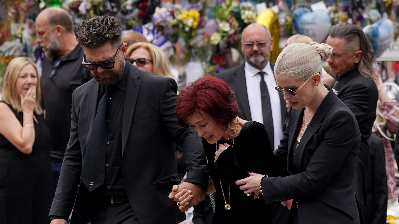 Ozzy Osbourne family gather at funeral