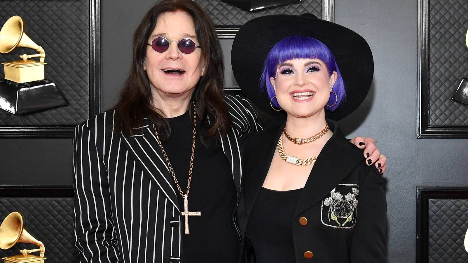 Ozzy and Kelly Osbourne