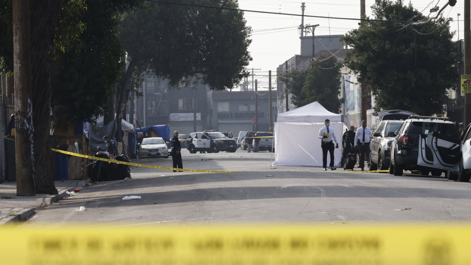 Police investigating a shooting at an unofficial after-party for the Hard Summer music festival in Los Angeles