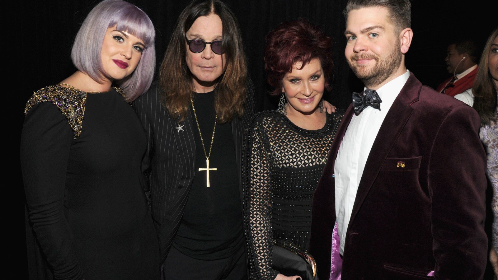 Ozzy Osbourne and family