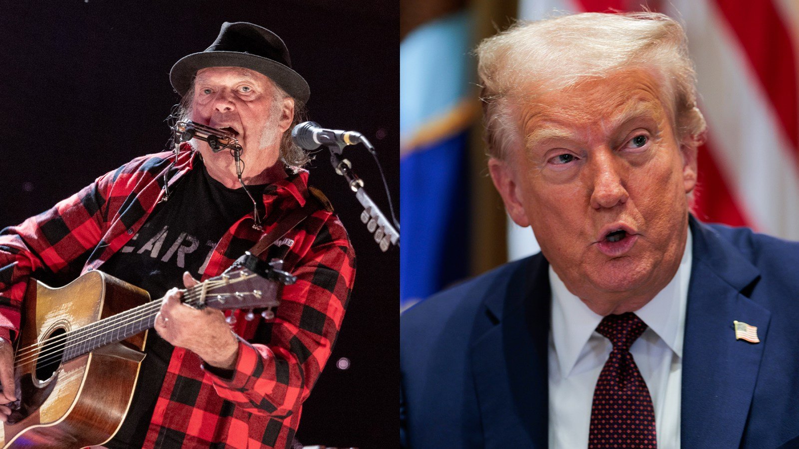 Neil Young and Donald Trump