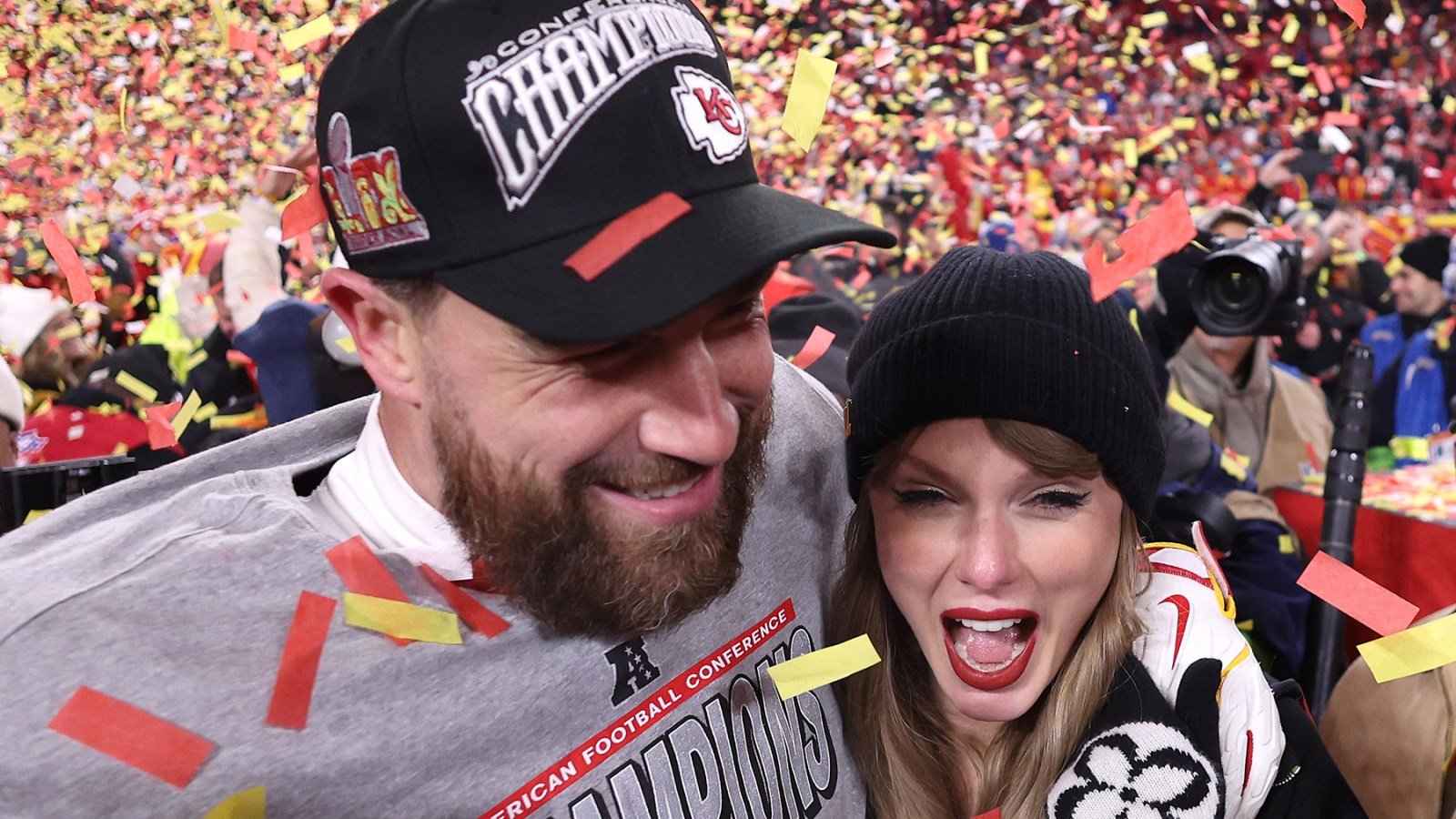 Travis Kelce and Taylor Swift