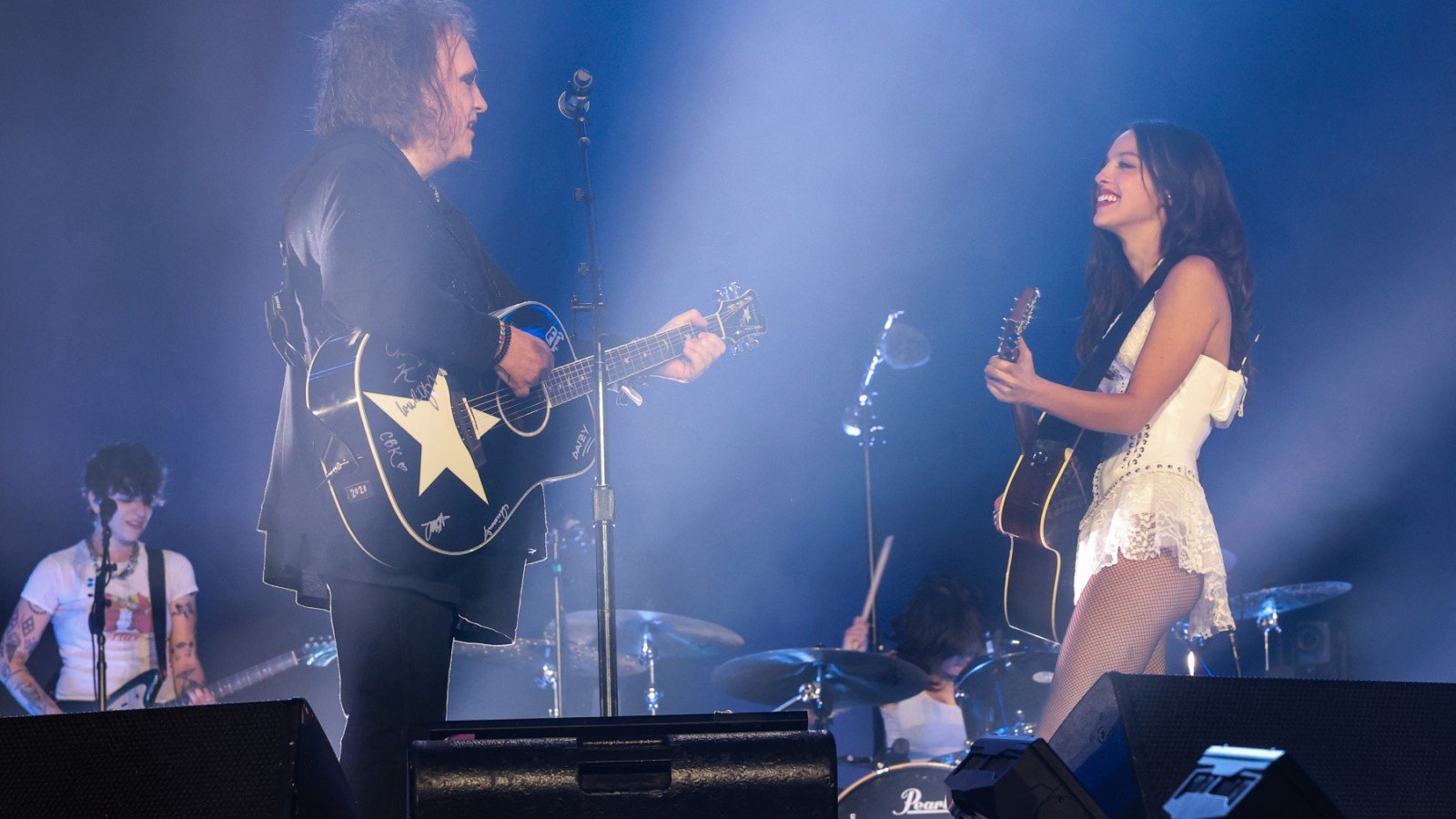 Robert Smith and Olivia Rodrigo