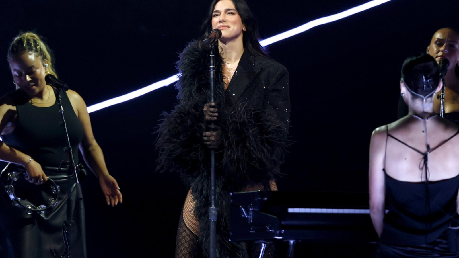 Dua Lipa performs live