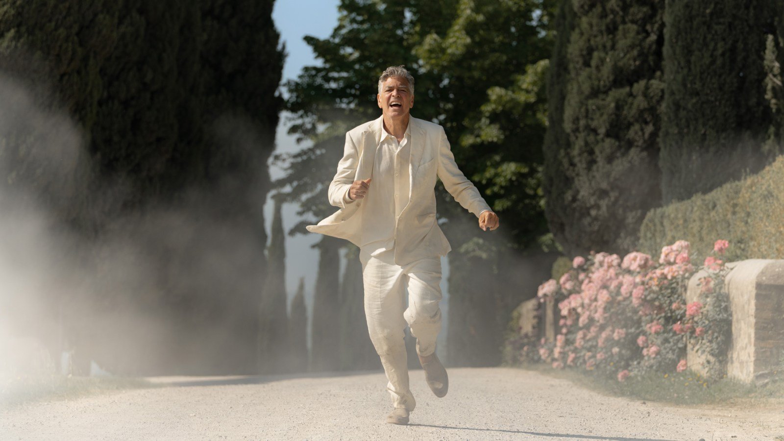 George Clooney in Jay Kelly trailer