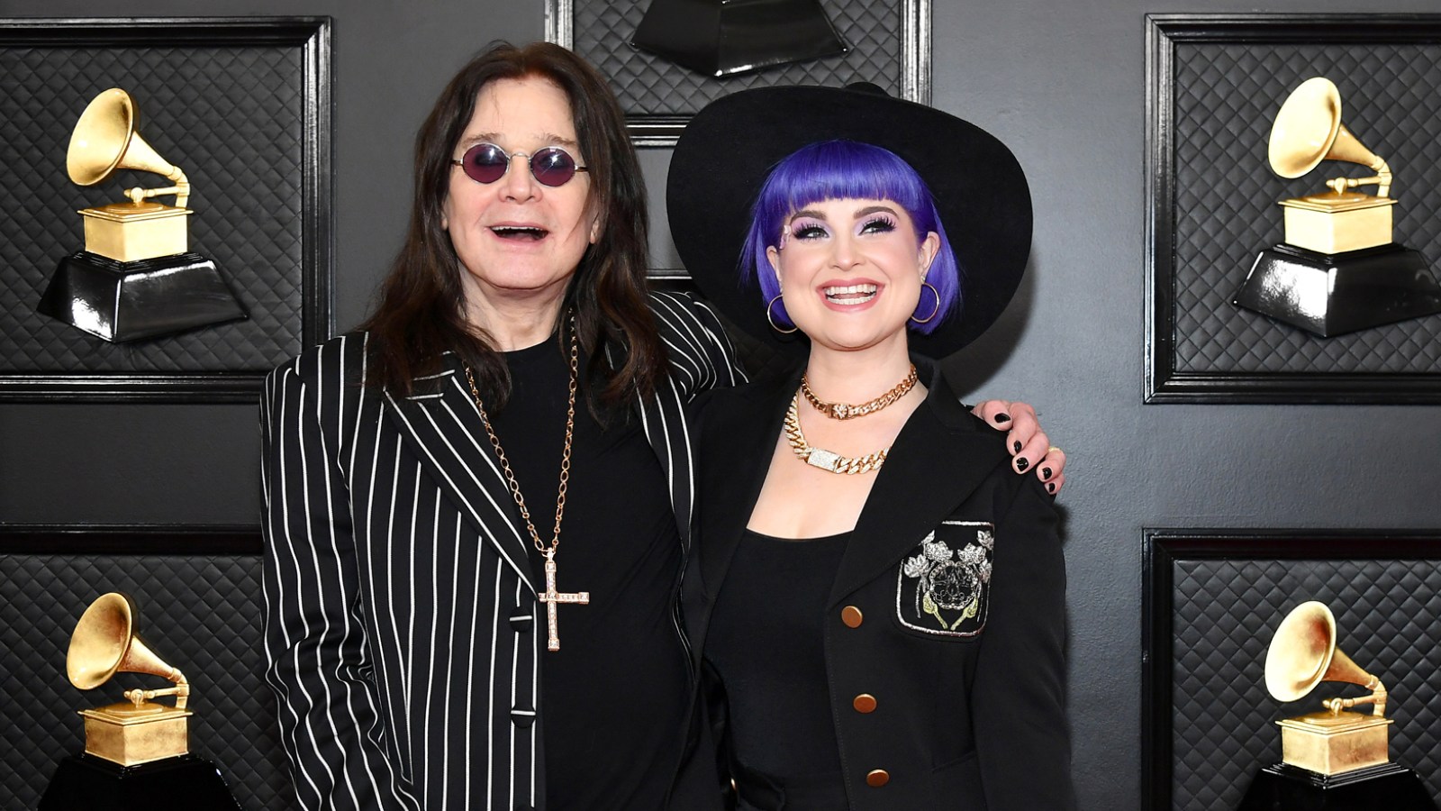 Ozzy and Kelly Osbourne