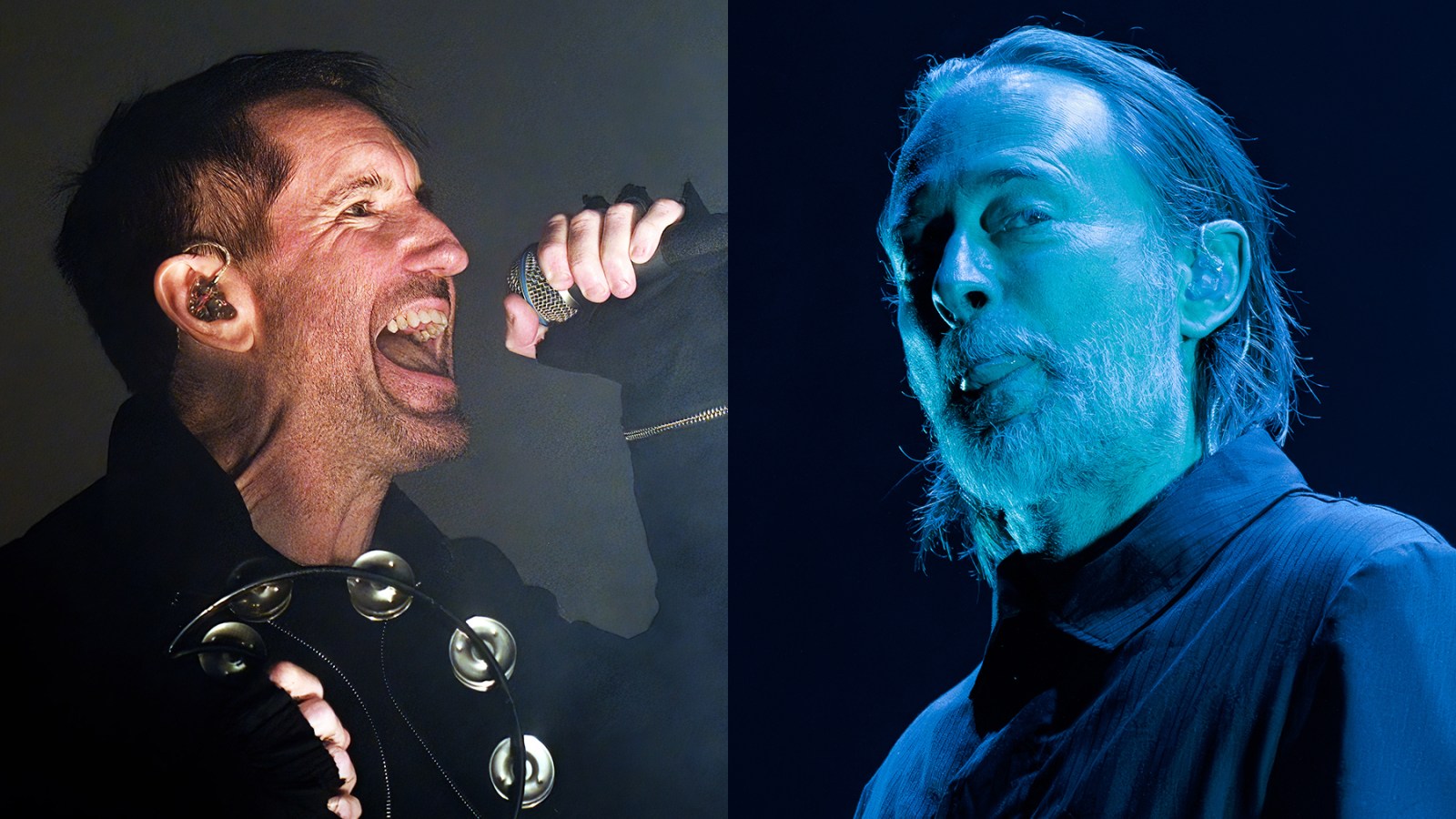 Trent Reznor and Thom Yorke