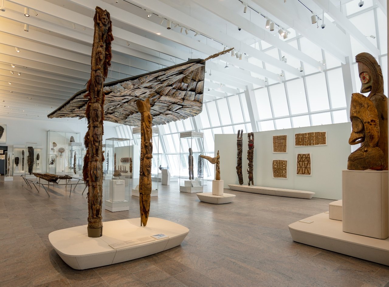 Arts of Oceania exhibition in the Metropolitan Museum of Art