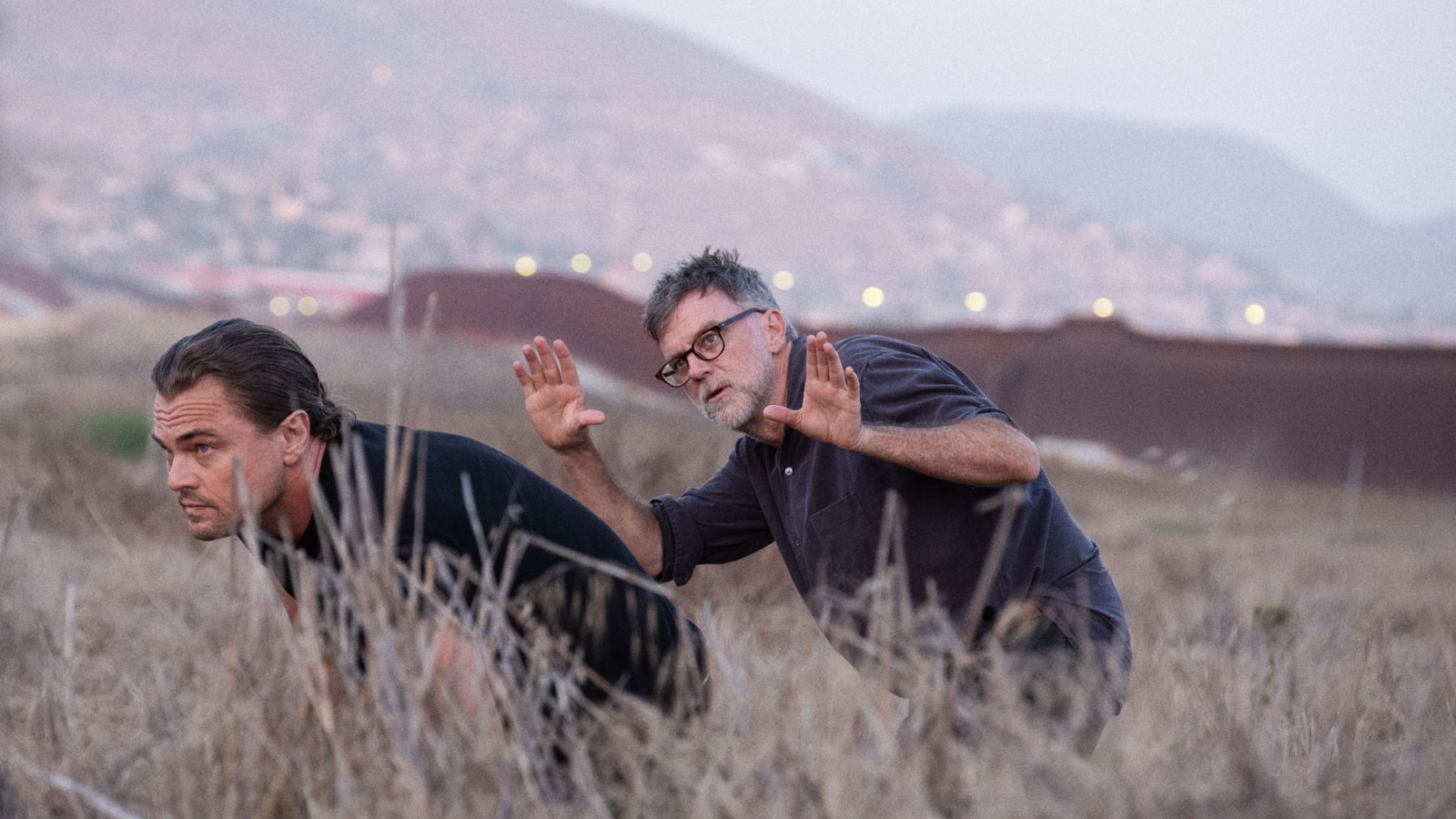 Leonardo DiCaprio and Paul Thomas Anderson