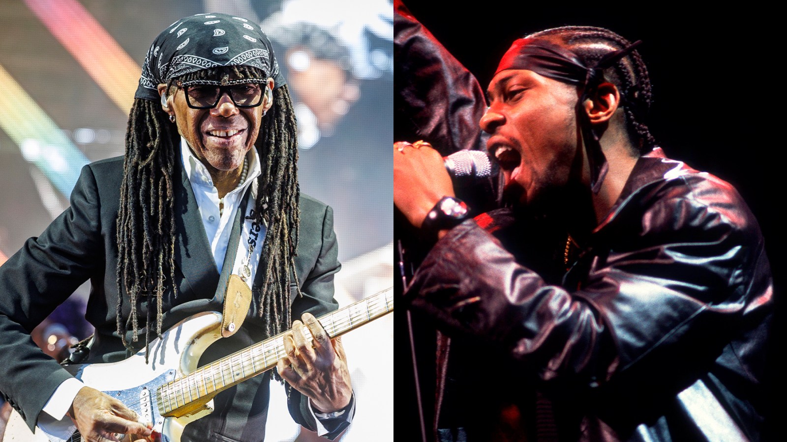Nile Rodgers and D'Angelo