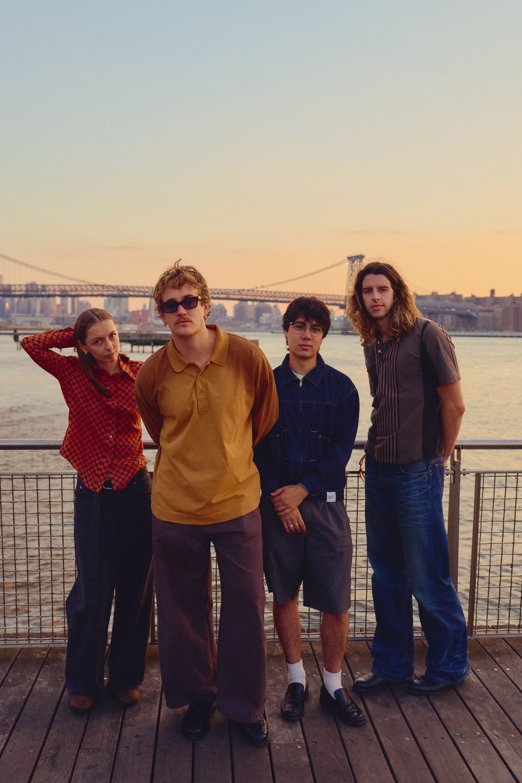 Spacey Jane's Caleb Harper, Ashton Hardman-Le Cornu, Kieran Lama, and Peppa Lane
