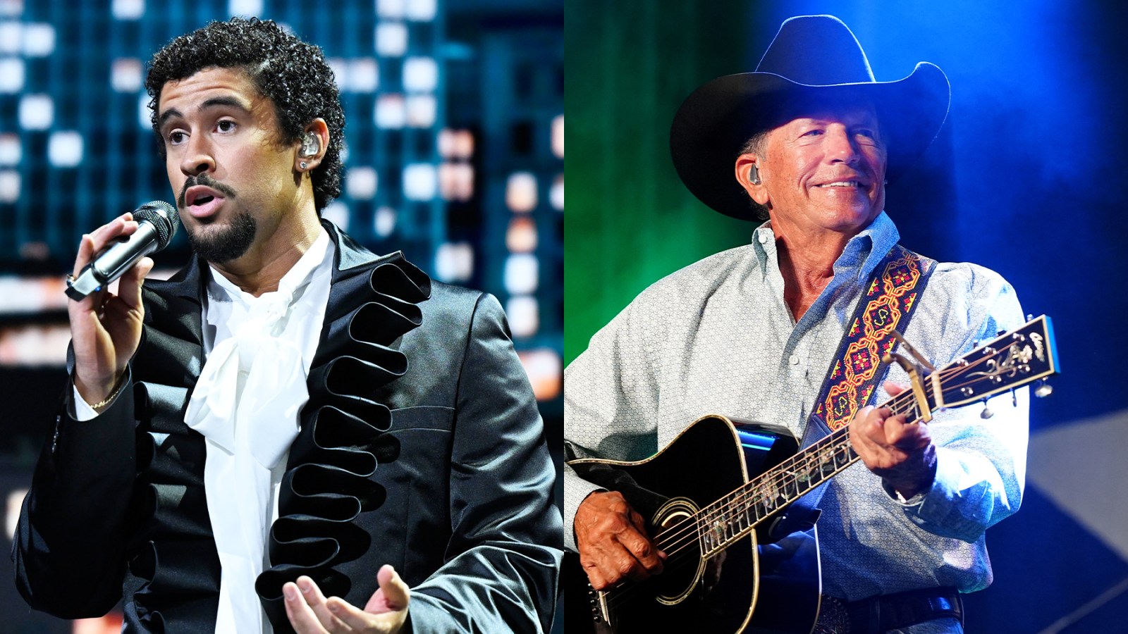 Bad Bunny and George Strait
