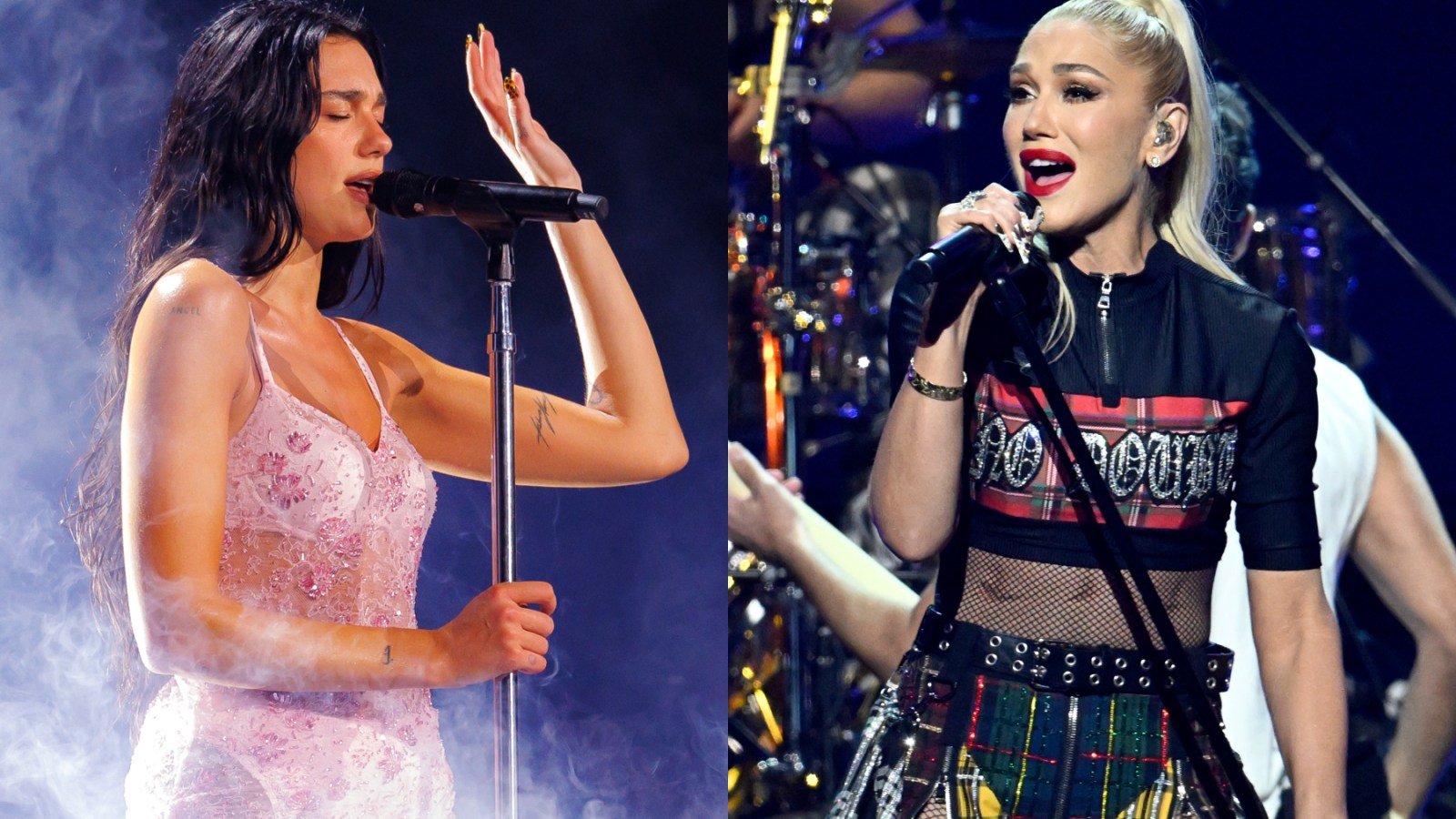 Dua Lipa and Gwen Stefani