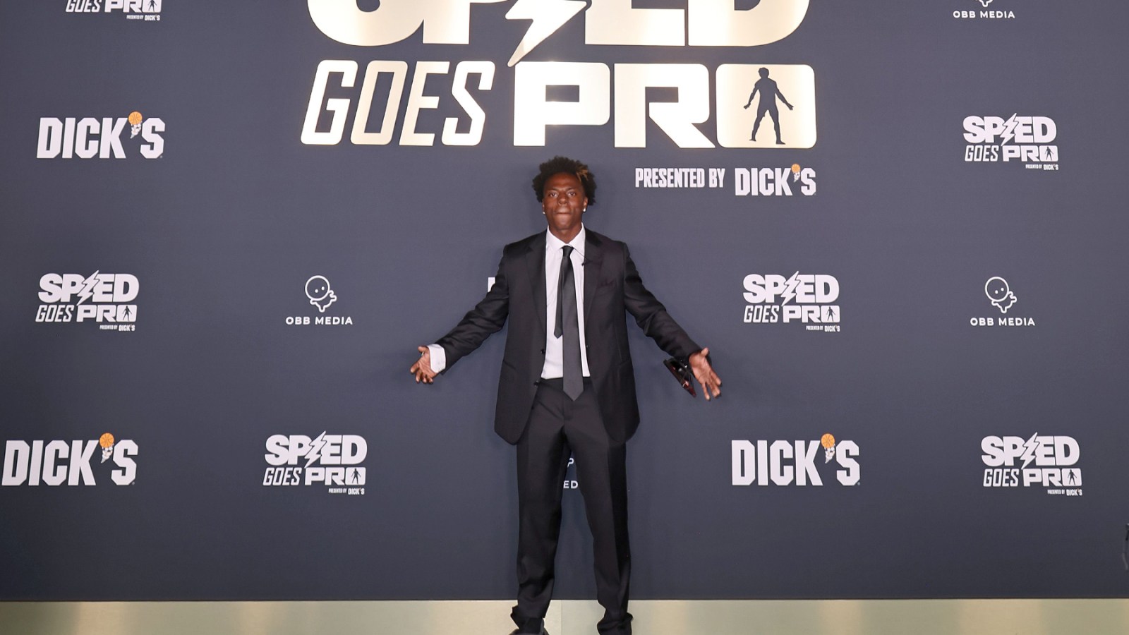 IShowSpeed at the Speed Goes Pro' premiere