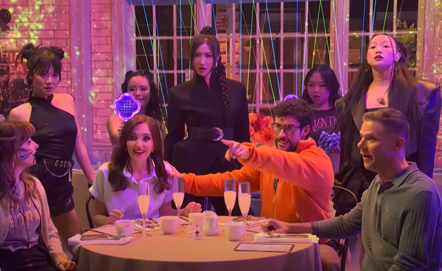 KPop Demon Hunters trio on SNL