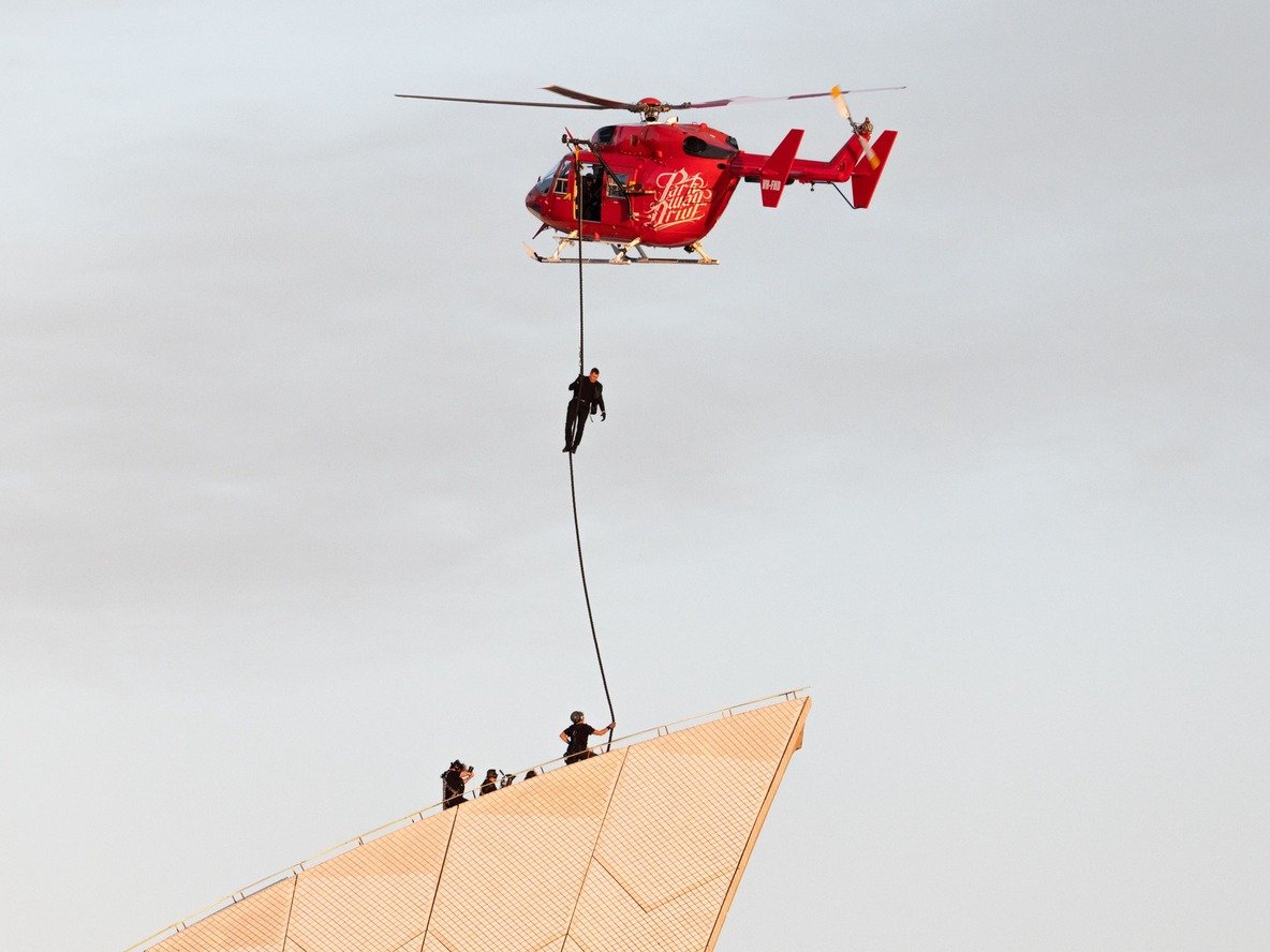 Parkway Drive Sydney Opera House stunt