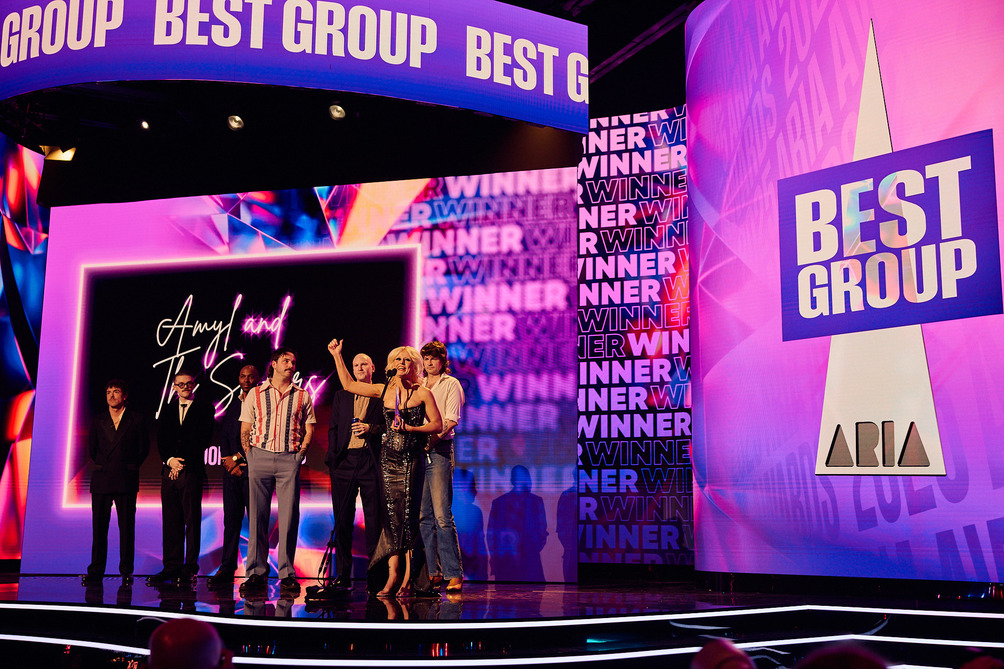 Amyl and the Sniffers at the 2025 ARIA Awards