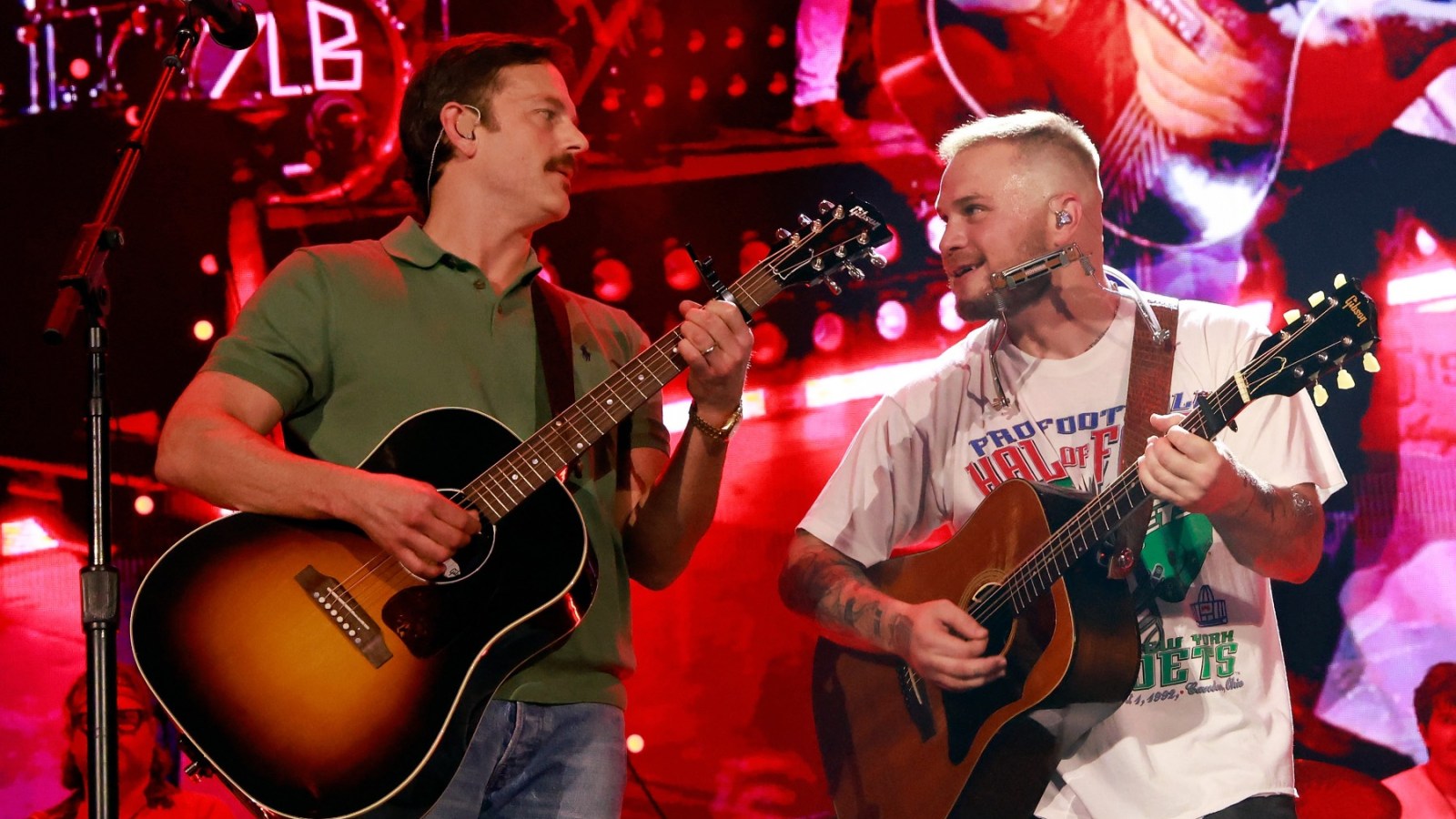 Kings of Leon's Caleb Followill and Zach Bryan