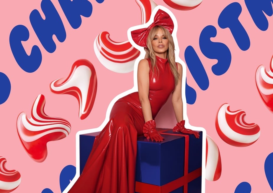 Kylie Minogue Christmas album cover