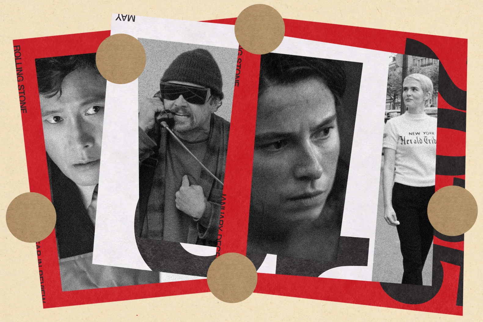 Photo illustration featuring 2025 movies