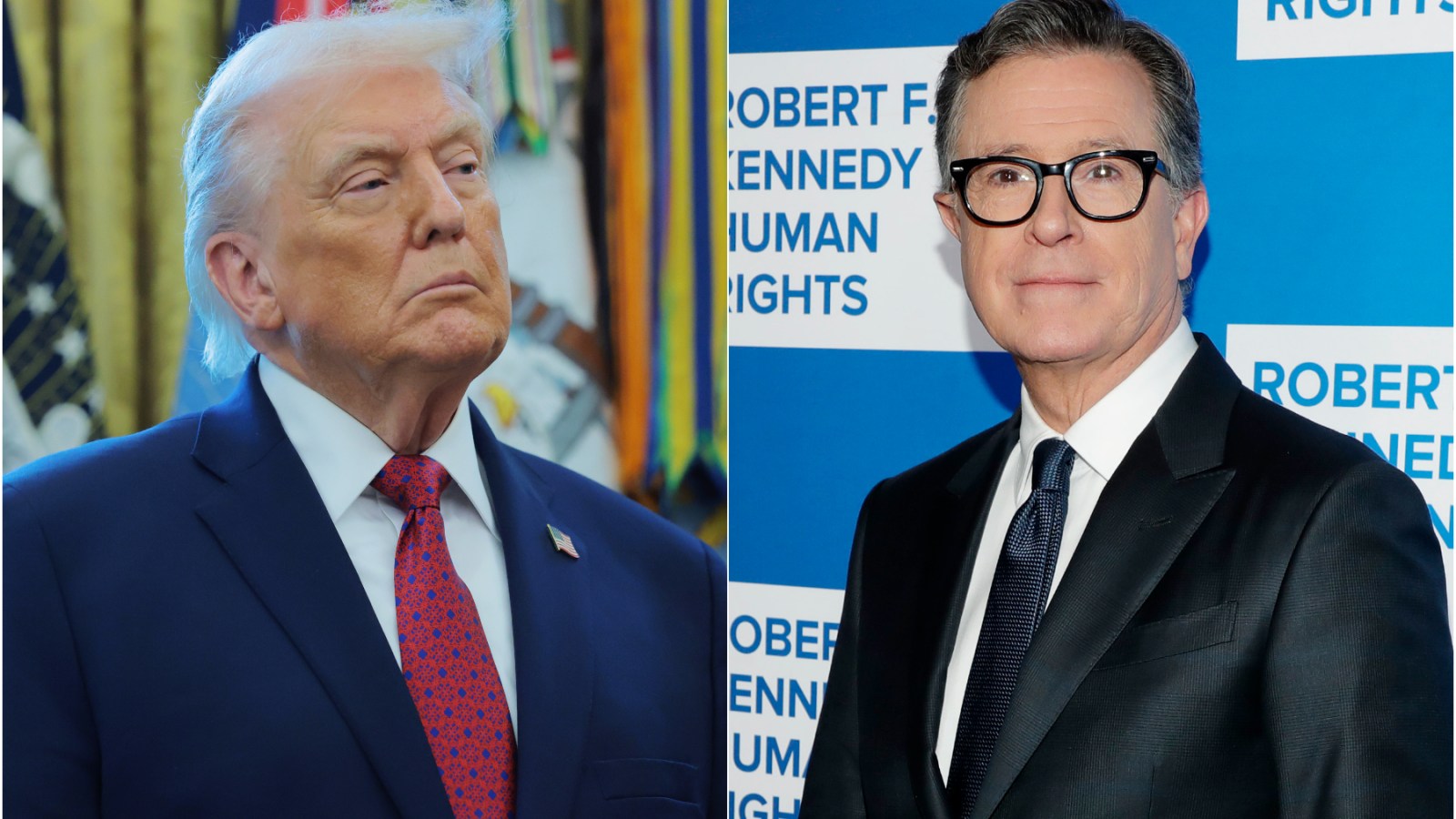 Trump Colbert