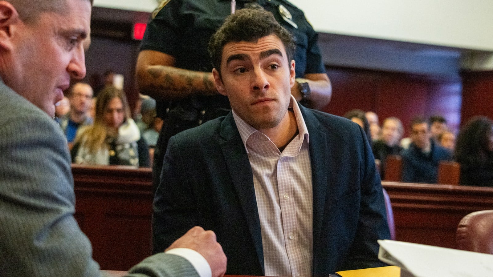 Luigi Mangione in court