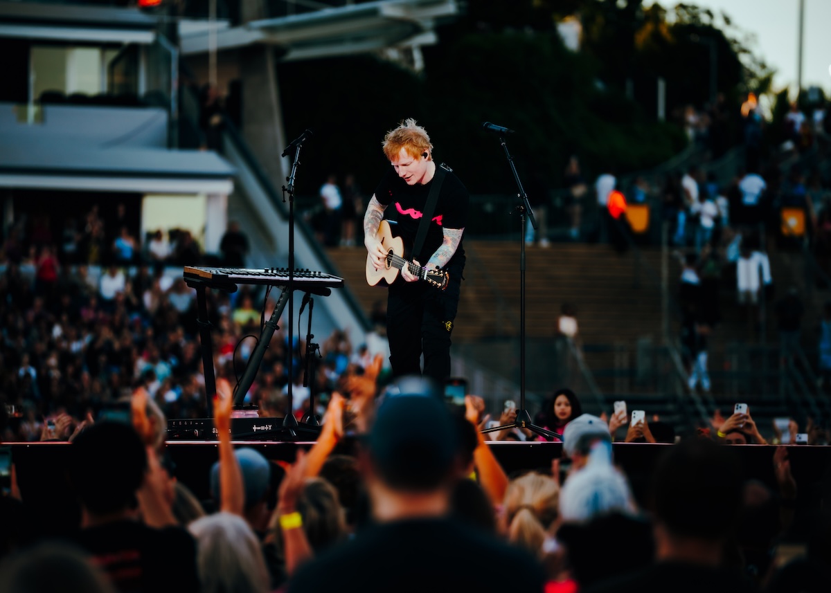 Ed Sheeran Loop Tour 2026 concert at Go Media Stadium, Auckland, New Zealand on Friday 16th January 2026.