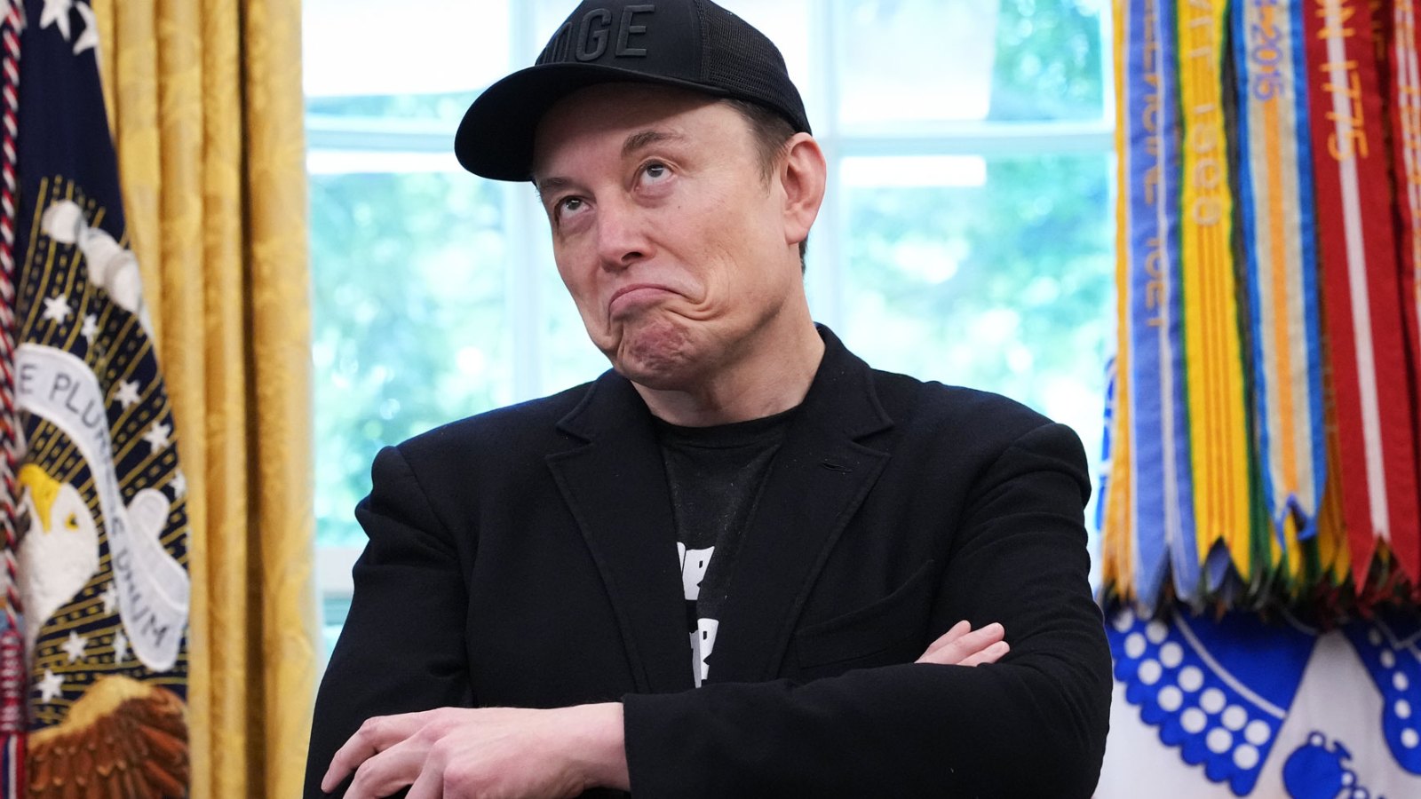 Elon Musk in the Oval Office of the White House on May 30, 2025.