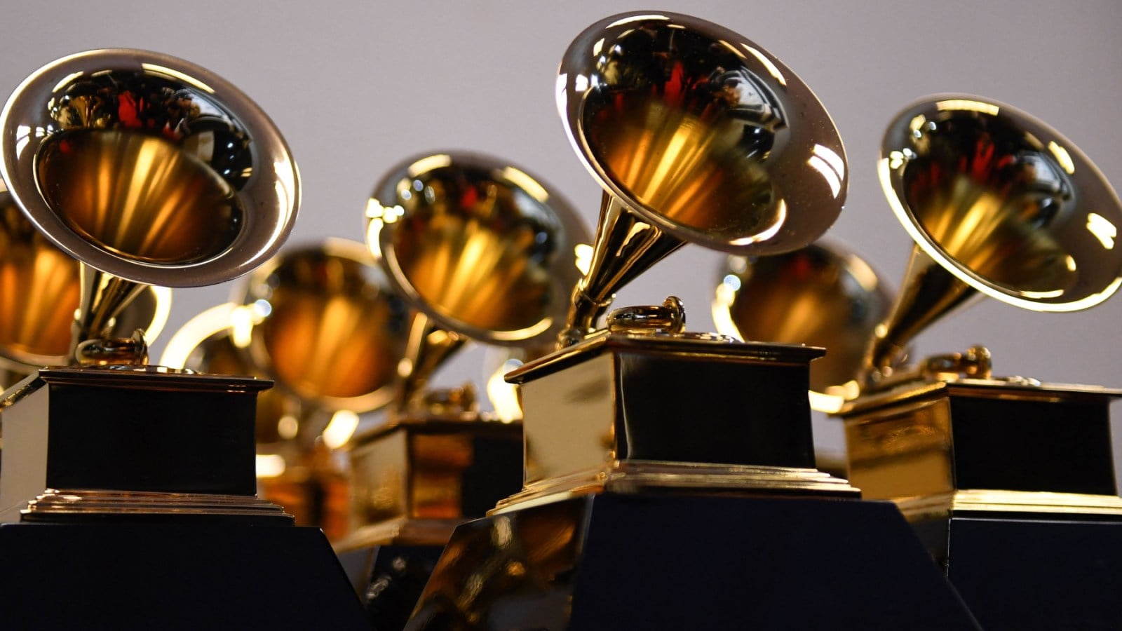 Grammy Award trophies