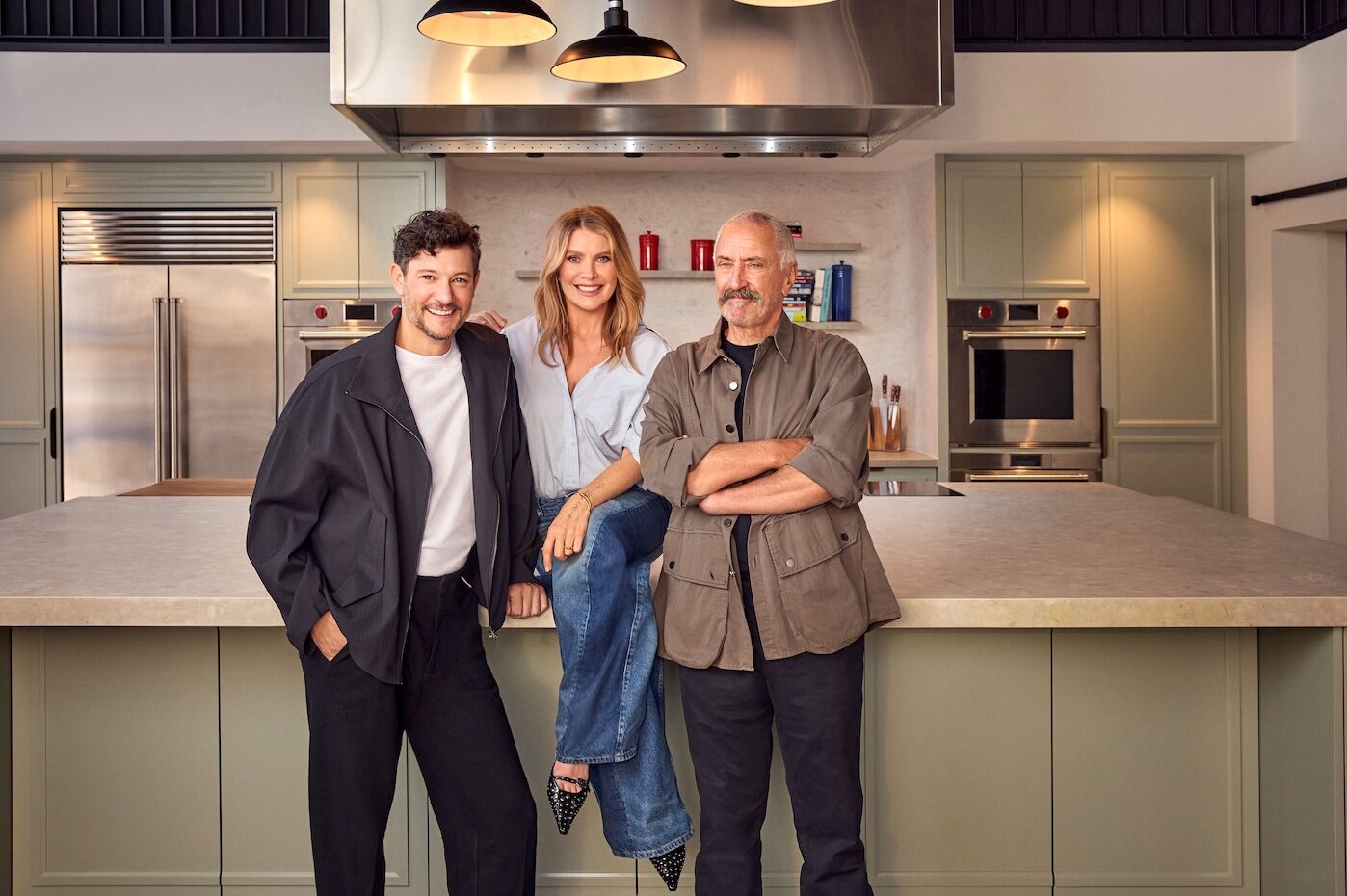 Rob Mills, Natalie Bassinthwaighte, John Waters