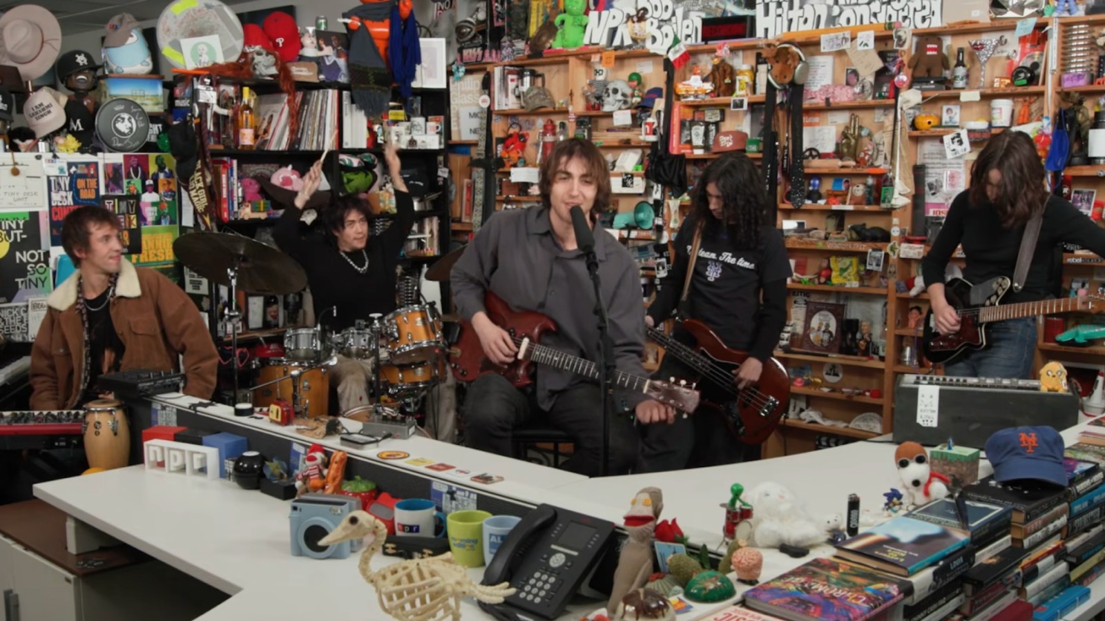 Geese's NPR Tiny Desk concert