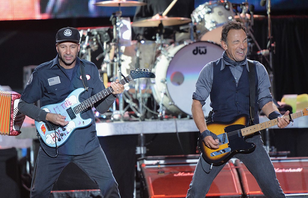 Tom Morello and Bruce Springsteen