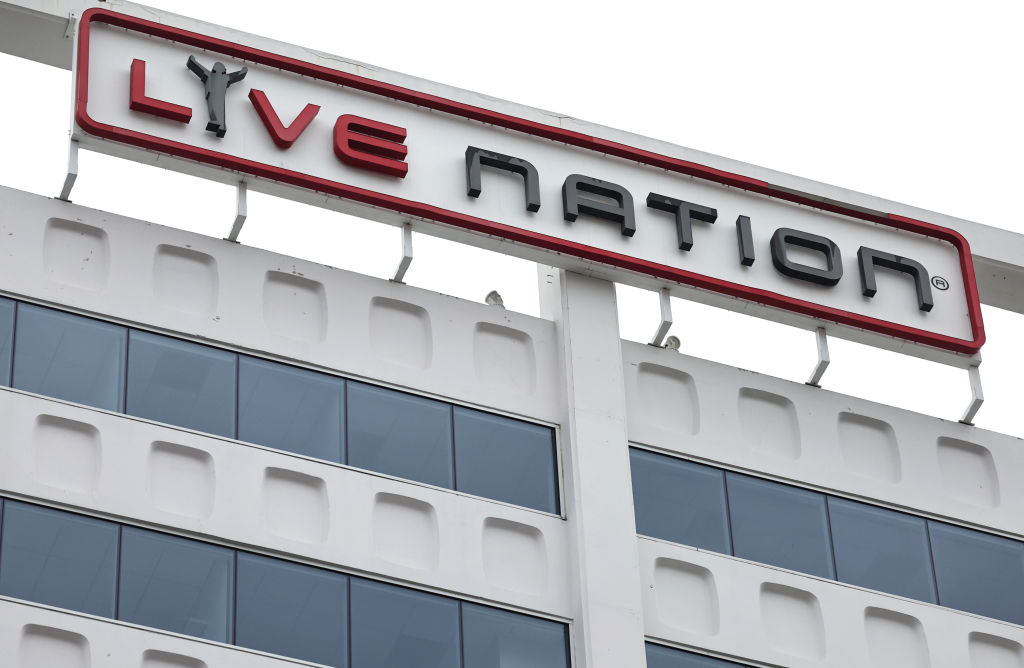 Live Nation logo on building