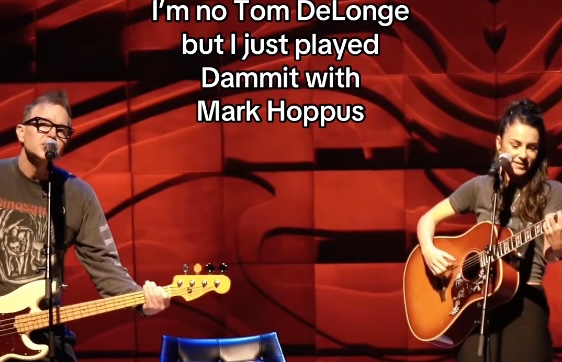 Mark Hoppus Amy Shark